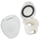 Scandvik 12104P Replacement White Cup Cap Recessed Shower New. Price: $27.05.