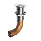 Groco 1-1/4" Hose Barb Stainless 90 Degree Deck Drain New. Price: $131.75.