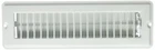 Ap Products (13640 White 2-1/4" X 10" Floor Register New. Price: $25.99.