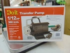 New Star Water Pump HPP360 Garden Hose Mini Utility Transfer 120V Electric. Price: $49.99.