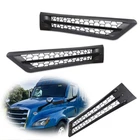 2X Hood Air Intake Vent Grille Black For 2018-2025 Freightliner Cascadia 116 126 New. Price: $89.99.