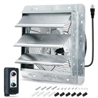 Hipoilk 12 Shutter Exhaust Fan With Thermostat And Speed Inch, Silver New. Price: $153.99.