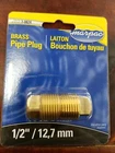 Marpac 7-0824 Boat Hull Drain Plug Garboard Solid Brass 1/2" Pack New. Price: $7.99.