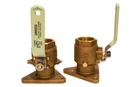 Groco 1-1/2"BRONZE Flanged Ball Valve New. Price: $139.20.
