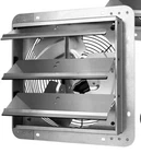 Ipower 12 Inch Shutter Exhaust Fan Aluminum High Speed 1620RPM, 1800CFM Open. Price: $50.99.