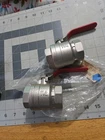 2 New Whitecap Ballcock Shut Off Valves Threaded 1/4". Price: $28.47.