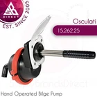 Osculati Hand Operated Bilge Pump Foldable Behind Bulkhead 15.262.25 For Boats New. Price: $86.26.