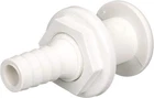 Attwood Marine 5/8" I.d. White Thermoplastic Resin Thru-hull Connector Fitting New. Price: $15.72.