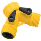 Seachoice Nylon Double Hose Connector With Shut Offs For Boats - 79671 New. Price: $14.29.