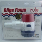 Rule 25DA Bilge Pump 500 Gph 12 Volt New. Price: $46.69.