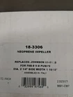 *new* 0720 Sierra Neoprene Impeller 18-3306 Replaces: Johnson 09-812B. Price: $35.00.