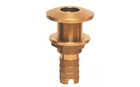 Groco 3/4" Hose Barb Bronze Thru Hull, #HTH-750 New. Price: $30.40.