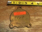 Jabsco 17232-0000 Seawater Pump End Cover Nos For 17410-0001 Free S&h New. Price: $19.98.