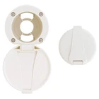 Ambassador Marine 136-0005-WH Recessed Cup & Lid Set (all Plastic) (warm White) New. Price: $20.89.