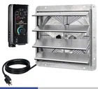 Iliving 16" Wall Mounted Exhaust Fan, Automatic Shutter, With Thermos... New. Price: $160.00.
