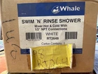 Whale Swim 'n' Rinse White Hot & Cold Shower New. Price: $120.00.