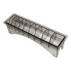 Perfitech Clipper Guard Holder Organizer With 10 Slots, Black, Sturdy Grey New. Price: $13.68.