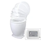 Jabsco Lite Flush Electric 12V Toilet W/control Panel 58500-1012 New. Price: $869.80.