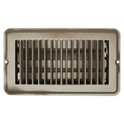 Metal Floor Register With Damper - 8" X 4" Tan, Universal Fit New. Price: $32.65.