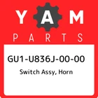 GU1-U836J-00-00 Yamaha Switch Assy, Horn GU1U836J0000, New Genuine Oem Part. Price: $147.34.