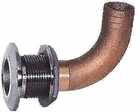 Groco Stainless/bronze Thru-hull 90&DEG;44; 1-3/4" New. Price: $222.91.