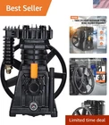 Professional 3HP Oil Lubricated Air Compressor Pump - Efficient And Reliable New. Price: $214.97.