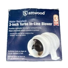 Attwood 1733-4 Turbo 3000 Series In-line Bilge Blower, For 3-INCH Interior Open. Price: $22.99.