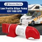 Genuine Bilge Pump Automatic Boat Marine Water Low Profile 12V 1100GPH. Price: $49.99.