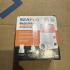 Seaflo 12V 1500/2000 Gph Manual 13A Series Bilge Pump New. Price: $55.00.