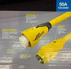 50A-125/250 50' Power Cord Eel By Marinco Plus Two Adapters Used. Price: $350.00.
