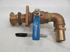 New Groco/hydraseach 1.25 " Thru Hull Seacock And Fittings Unused. Price: $100.00.