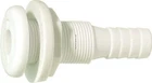 3/4 In. White Plastic Thru-hull Bilge Pump And Aerator Hose Fitting, Boats New. Price: $8.79.