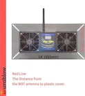 Durablow 220 Cfm Wifi Smart Crawl Space Vent Fan, Dual Fans With De... Fast Ship Open. Price: $67.00.