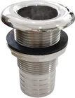 Marine Grade Stainless Steel Barbed Straight Thru Hull Fitting With Nut New. Price: $39.99.