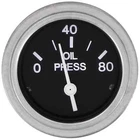 Sierra 80180P Heavy Duty Series Oil Pressure Gauge 0-80 Psi New. Price: $37.75.