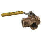 Apollo 1-1/4" 70-606-01 3-WAY Diverter Bronze Ball Valve New. Price: $100.00.