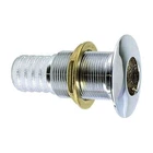 Perko 3/4" Thru-hull Fitting For Hose Chrome Plated Bronze #0350005DPC New. Price: $66.37.