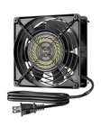 Dewenwils 120V Ac Fan, Waterproof Exhaust 120MM, 18W 2850RPM 90CFM, Ul List New. Price: $23.99.