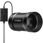 Vivosun 4"130CFM Inline Booster Duct Fan Hvac Ventilation W/speed Controller New. Price: $25.59.