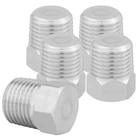 Joywayus 5PCS Stainless Steel Outer Hex Thread Socket Pipe Plug Fitting 1/8" ... New. Price: $18.00.