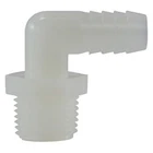 1/2" I.d. To 3/8" Mip 90 Nylon White Elbow Hose/pipe Adapter New. Price: $12.48.