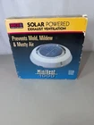 Nicro Minivent 1000 Solar Powered Exhaust Ventilation New Open Box. Price: $110.00.