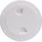 Beckson Marine DP84-W Screw Out Deck Plate W/ Standard Trim Ring, Diamond Center New. Price: $57.51.