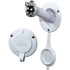 Scandvik Recessed Transom Shower For Vertical Installation With 6' White Hose New. Price: $147.14.