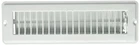 Ap Products 013-640 21/4 X 10 Floor Register White New. Price: $24.48.