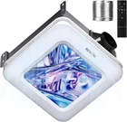 Bathroom Fan With Humidity SENSOR,230 Cfm 1.0 Sone Exhaust Lig New. Price: $144.44.