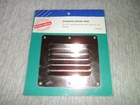 Stainless Steel Stamped Louvered Vent Rectangular 4-1/2 X 5" West Marine New. Price: $9.98.