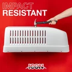 Icon White Abs A/c Shroud For Dometic Brisk Air Ii - Rv Residential Ac Cover New. Price: $270.55.