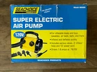 Seachoice Portable 120V Super Electric Air Pump W/ 10-FT. Power Cord, .78 Psi New. Price: $49.99.
