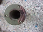 Perko Flush Stern Flag Pole Socket 1-1/4" Chrome Plated Cast Bronze,used, Usa. Price: $23.50.